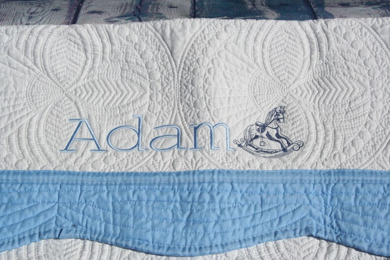 Baby Shower Gift Baby Blanket Personalized Baby Quilt Baby Boy Blanket Baby Quilt Baby Boy Quilt Baby Boy Shower Gift