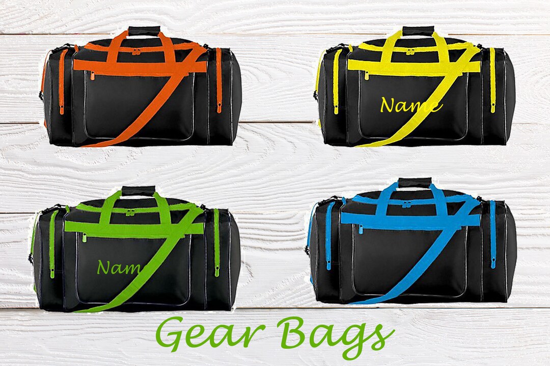 Personalized Duffle Bags Sports Gear Bag Sport Bags Sports Etsy