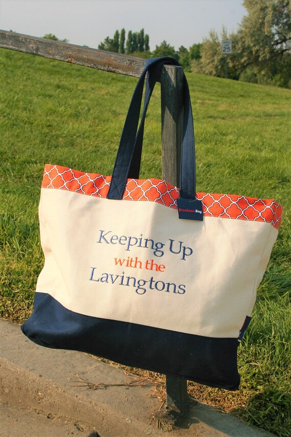 large personalized tote bags