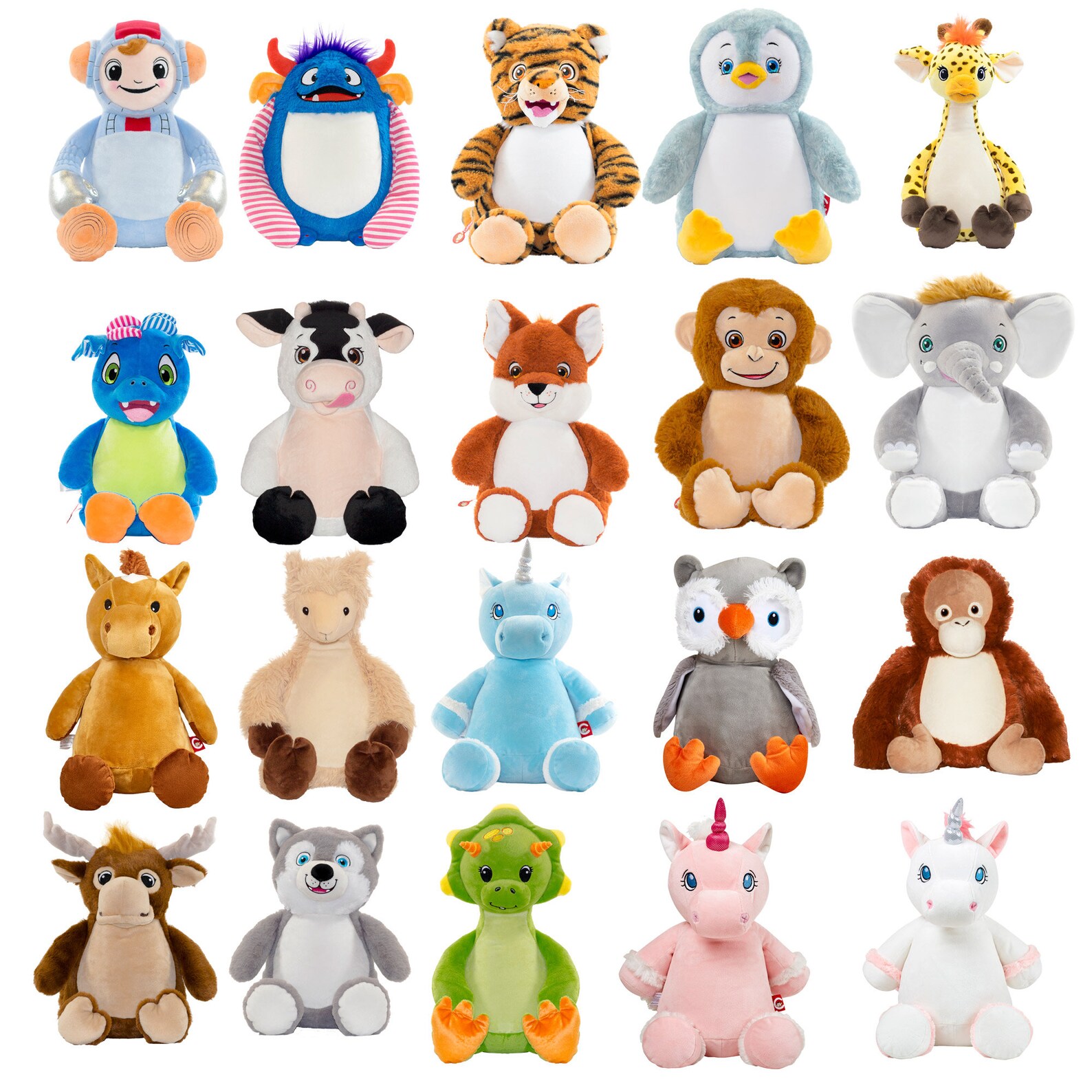 Personalized Stuffed Animals i Belong To Plush Etsy
