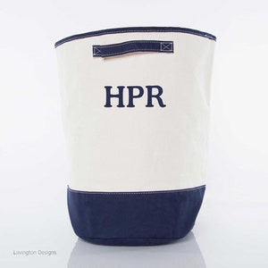 Laundry Hamper | Baby Hamper | Laundry Basket | Laundry Bag | Hamper for Laundry | Home Décor | Canvas Storage | Monogrammed Hamper