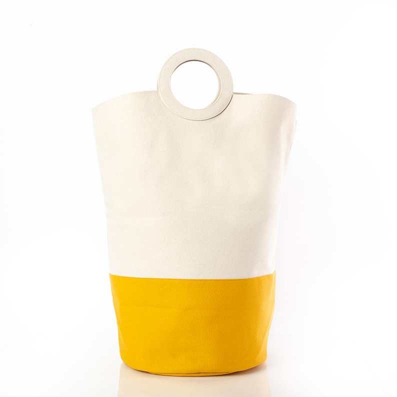 Laundry Hamper, Laundry Bag, College Dorms- College Gift, Canvas Laundry Bags, Easy Carry Laundry Hamper image 11