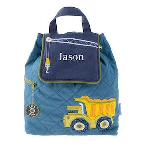Kids&#39; Gift: Boy&#39;s Backpack by Stephen Joseph - Embroidered Kids Backpack Made for Toddlers. Embroidered with a child&#39;s name.