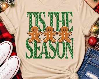 Tis The Season Green Graphic Apparel