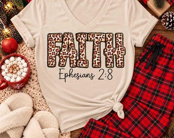 Faith Ephesians 2:8 Graphic Apparel