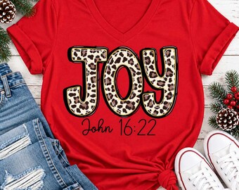 Joy John 16:22 Graphic Apparel