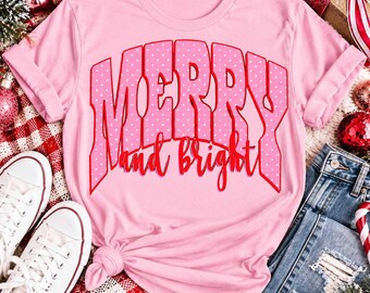 Merry and Bright Graphic Apparel