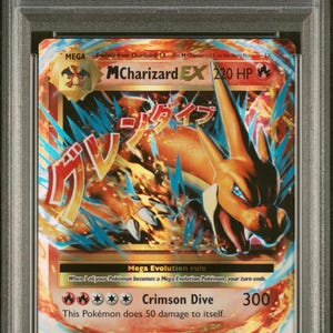2016 Pokémon XY Evolutions M Charizard EX 13 PSA 10