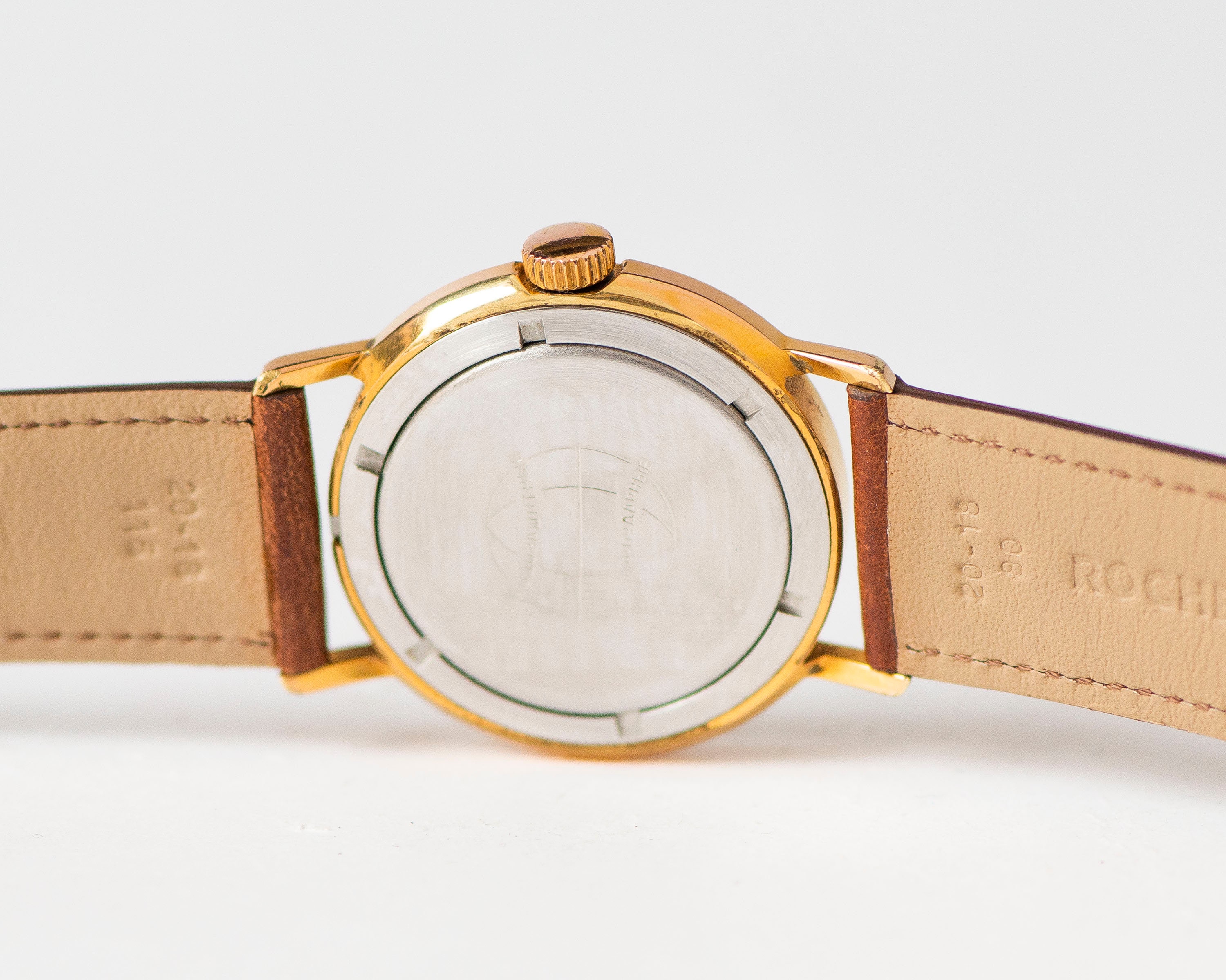 Dress Watch for Men Rocket Gold Plated, Vintage Watch for