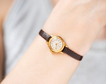 small dial wrist watch