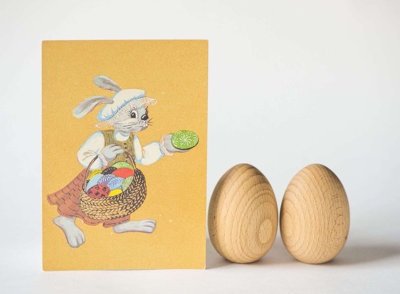 Easter Postcards Set 4 Blank Easter Postcards Vintage Made by Etsy
