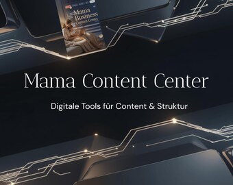 Mama Content Center – 900+ Content Building Blocks for Moms | Social Media Hooks, Captions & Content System (digital)