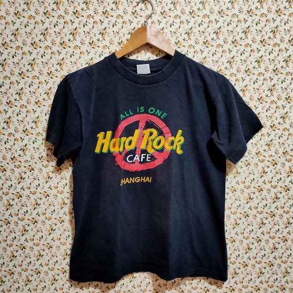 買い保障できる is All Shanghai Cafe Rock Hard Vintage 90's One Symbol Peace トップス