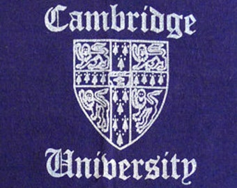 Vintage 80s Cambridge University T-Shirt