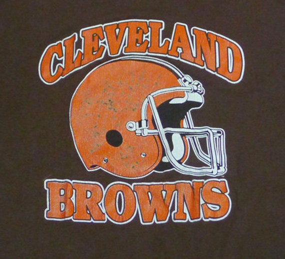 Vintage 80s Cleveland Browns Football NFL T-shirt 