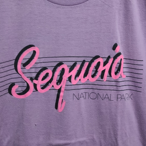 80s Vintage Sequoia National Park T-Shirt