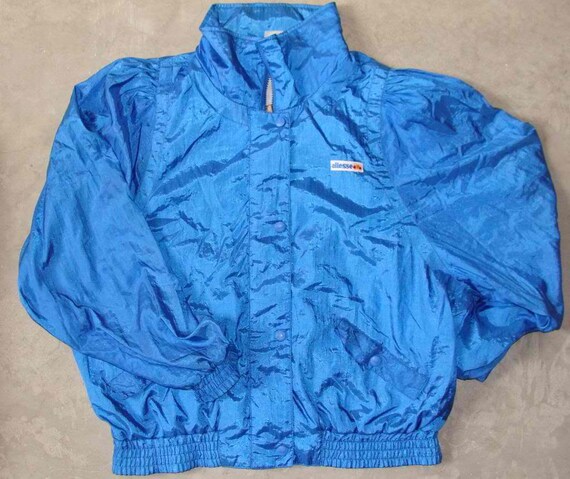VTG Ellesse 1980's Women's Multicolor Nylon Windbreaker