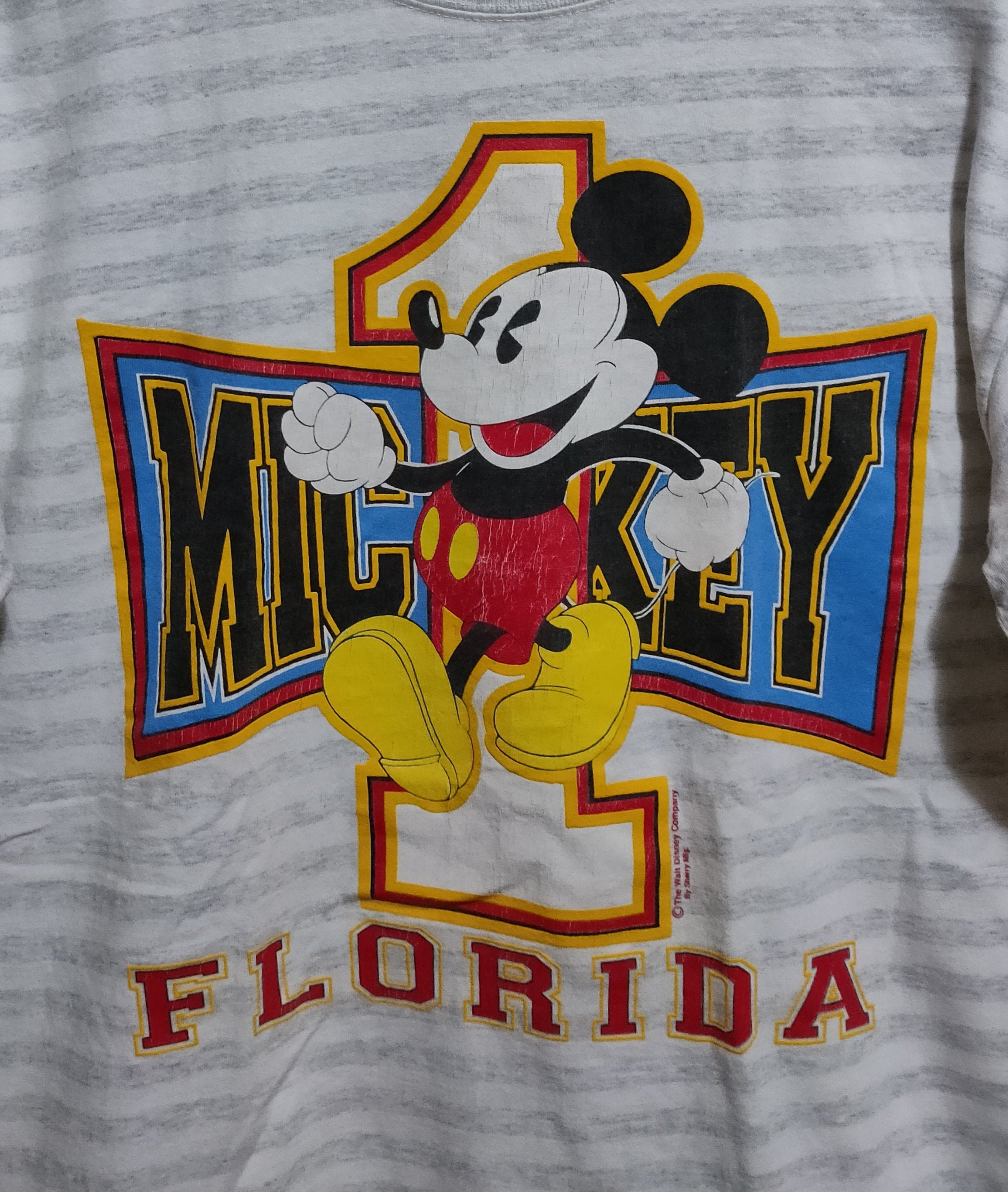 Vintage 80s Disney Mickey Mouse Florida 