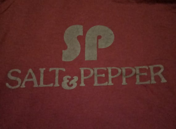 Vintage 80's Salt and Pepper Red T-Shirt