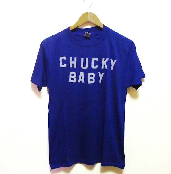 Vintage 70s 80s Chucky Baby Blue T-Shirt - image 2