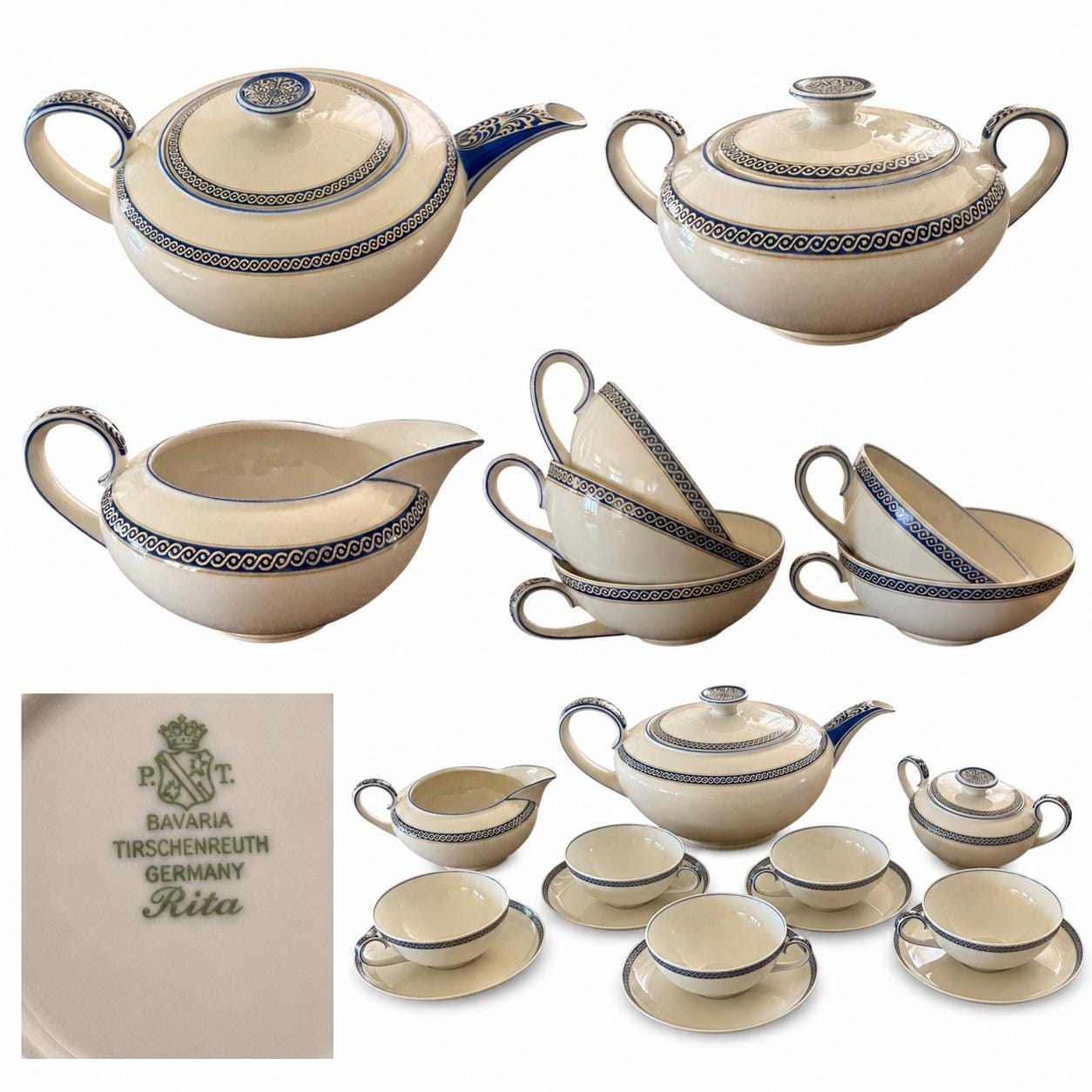 Tirschenreuth bavaria cup and saucer set - Etsy 日本