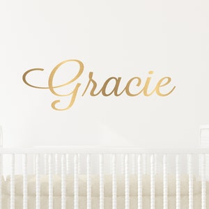 Girls Name Wall Decal for Wall - Removable Wall Decal for Nursery