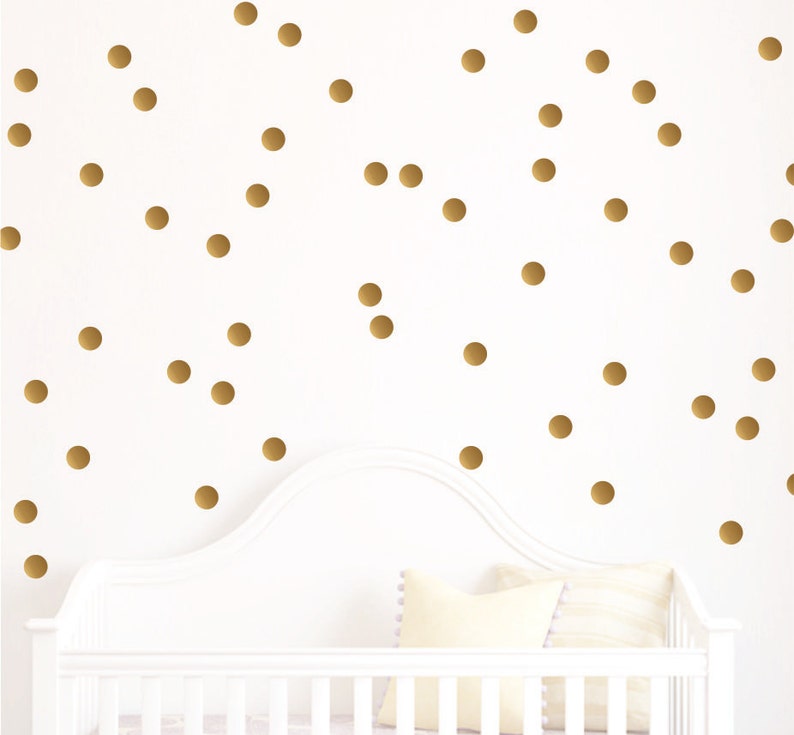 Polka Dot Decals // Polka Dots // Playroom Decor // Polka Dot Etsy