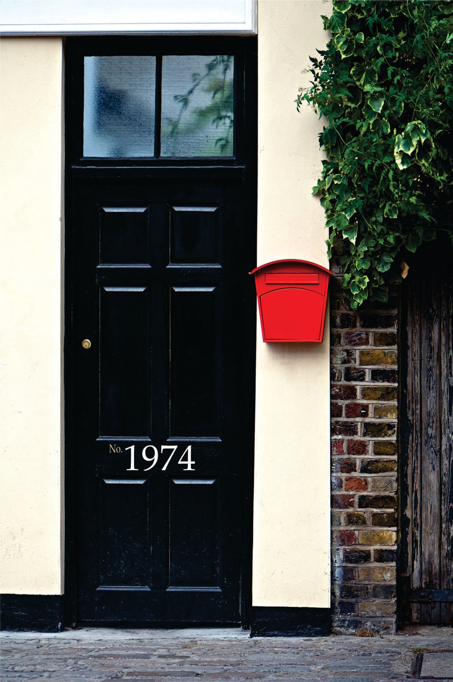 Wall Decalshouse Number Vinyl Lettering Small Decal Wall Etsy