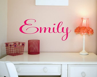 Name Sign, Custom Name Decal, Vinyl Decal, Wall Decals, Kids Room Decor, Name Wall Decal, Girl Name Decal, Teen Decor, Personalized Gifts