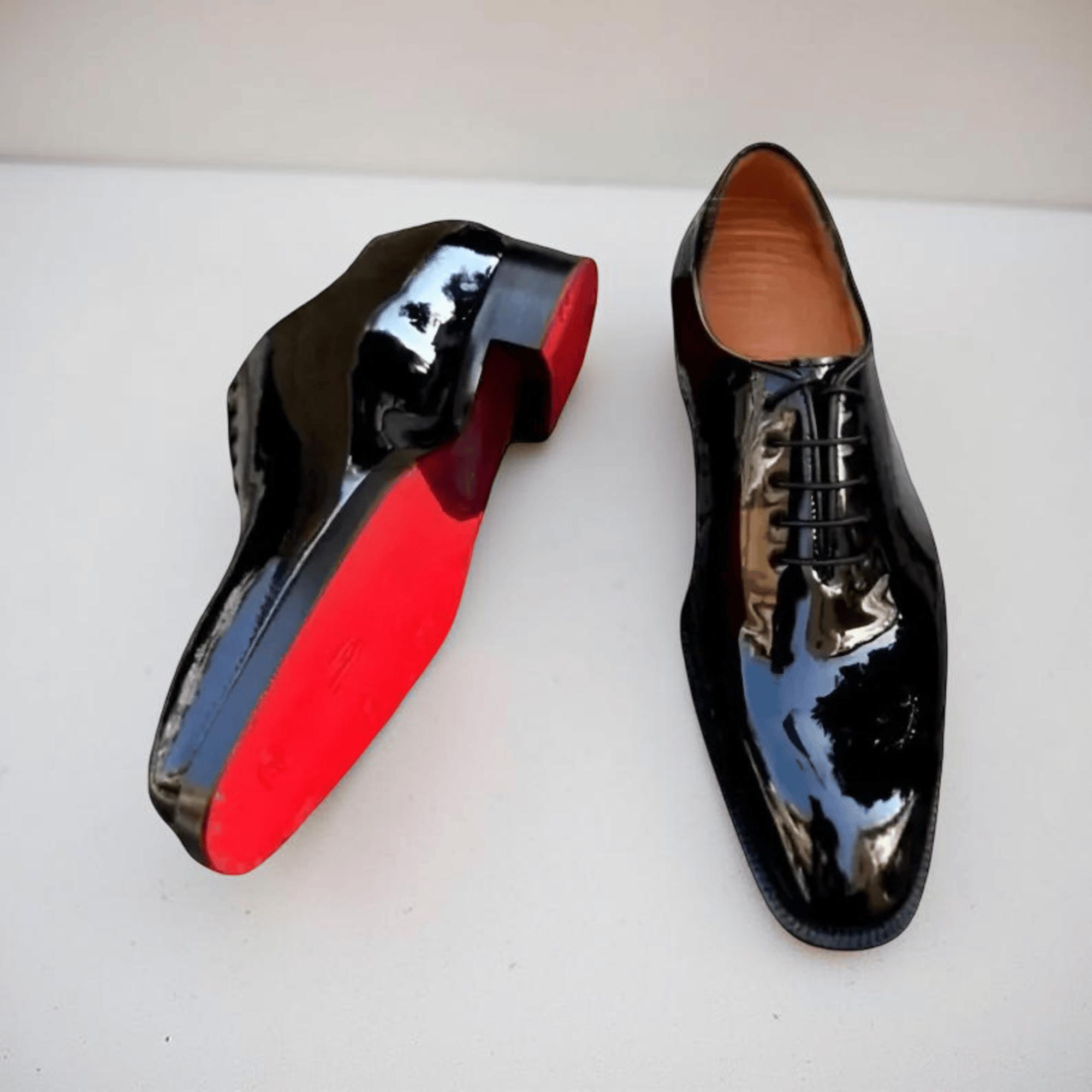 fitted lace wedding dress Royal Shoes Silver Rhinestones & Studs Smoking Slip-on Red Bottom Men' – CC  Suits main image 1
