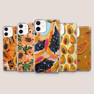 Papaya Phone Case - Etsy