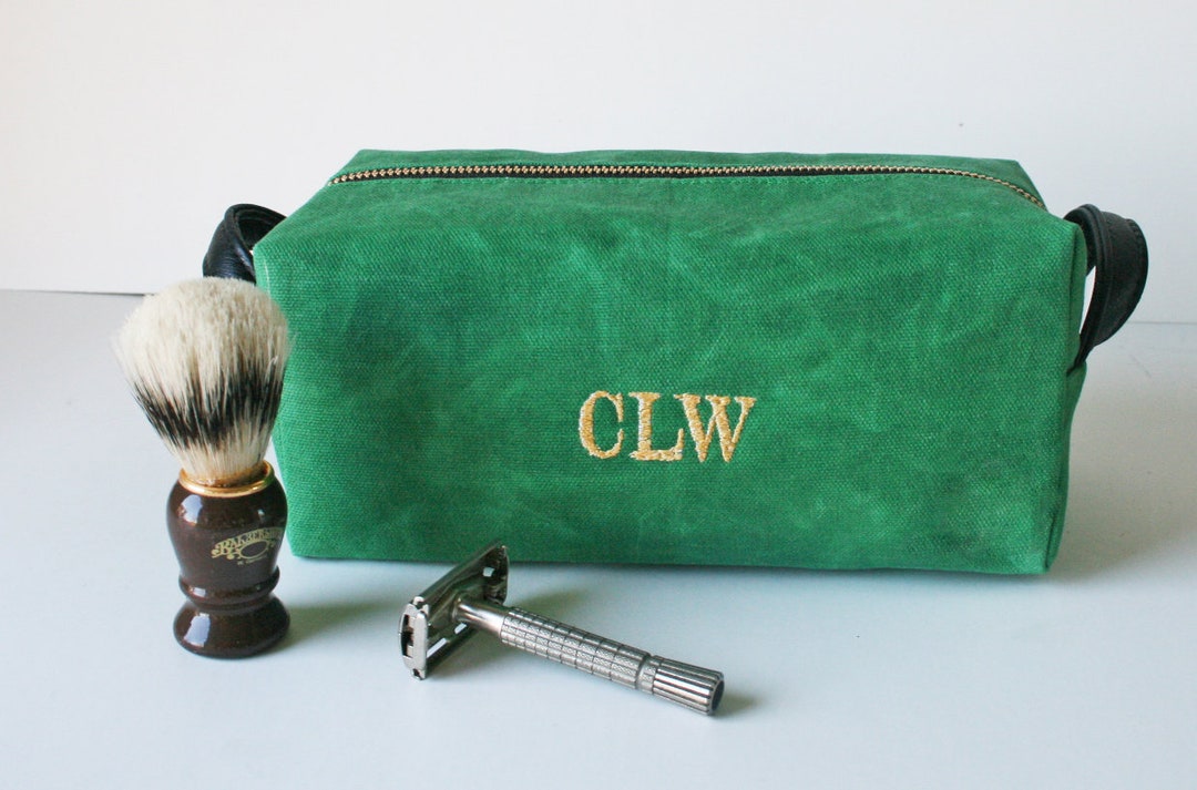 Mens Toiletry Bag Mens Shave Bag Monogrammed Toiletry Bag Etsy