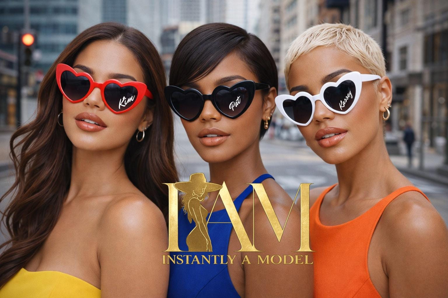 Cat Eye Sunglasses Elegant Flattering Style Heart Shape Le Specs Air Heart Black Cat Eye Sunglasses Elegant  main image 2