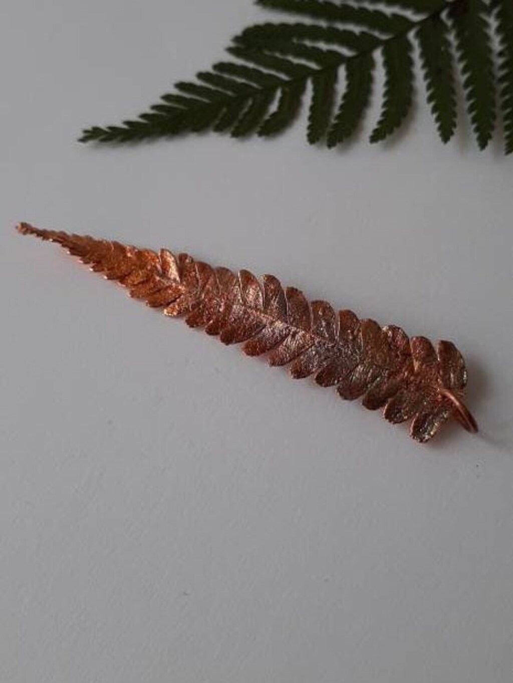 Vintageparts Ciondoli Con Piuma D'Oca Rosa Antico - 6 Pezzi Con Tappo Oro Per Gioielli Boho