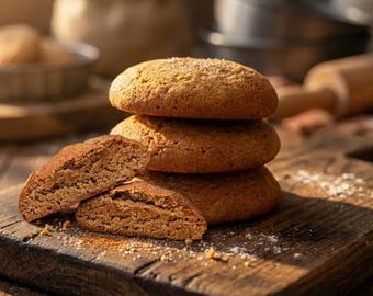 12 (1 oz) Gluten-Free, Sugar-free, KETO Soft-Baked Snickerdoodle Cookies - High Fiber & Protein Rich