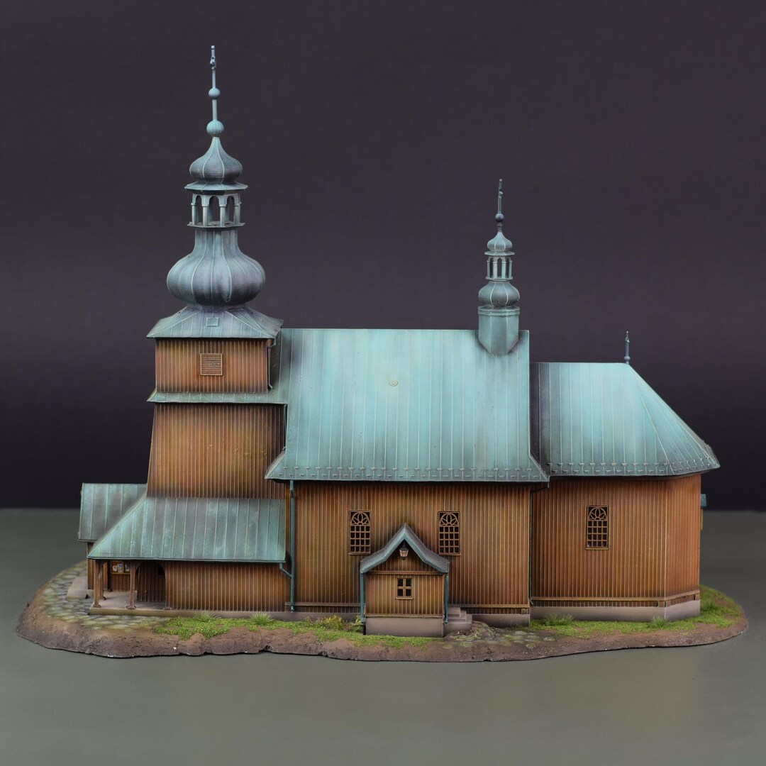 Custom 3D Church Model From Photo, Personalized Chapel Replica ...