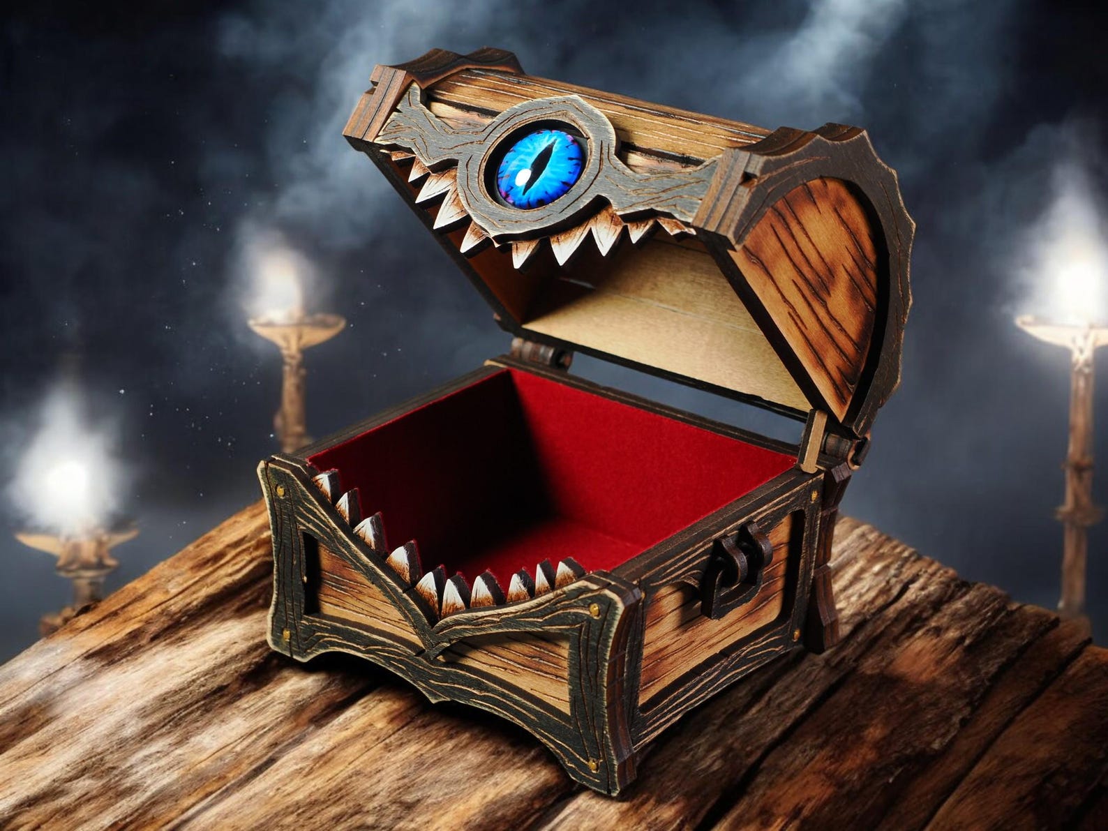 Galdor's Guild Mimic Cofre de Dados Caja de Almacenamiento | Cerradura y Llave Incluidas | Compatible con Jugadores de Dungeons & Dragons, Dungeon Master/DM RPG Gaming | Estuche Bóveda Portadados Galdor's Guild Mimic Cofre de Dados Caja de Almacenamiento | Cerradura y Llave Incluidas | Compatible con Jugadores de Dungeons & Dragons, Dungeon Master/DM RPG Gaming | Estuche Bóveda Portadados