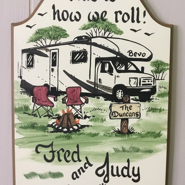 Personalized Rv Sign - Etsy