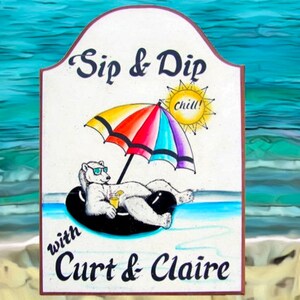 SWIMMING POOL Sign-Hot Tub Sign-custom pool sign personalized