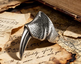 Retro Dragon Claw Protective Titanium Steel Ring / Unisex / Nightclub Hip-Hop Punk Jewelry
