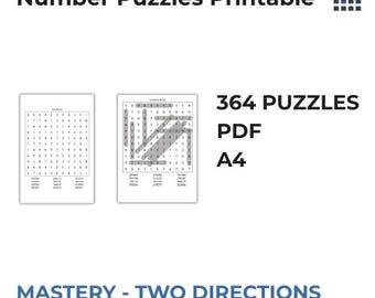 Advanced Number Puzzles Printable – Mastery Level Worksheets for Focused Thinking