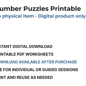Calm, structured printable worksheets designed by NumCraftLab for cognitive training, learning, and focused mental practice. These personalized worksheets use a minimalist black and white layout to reduce visual overload and support concentration, logical thinking, and number recognition. Suitable for care and senior activities, therapy and rehabilitation settings, schools, and private adults who prefer respectful, non-childish materials for regular, meaningful brain training.