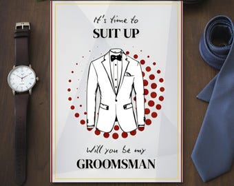 Invitación para padrinos de boda: descarga digital