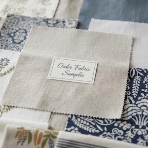 Order Fabric Samples for Custom Curtains | See Steps in Description image 2