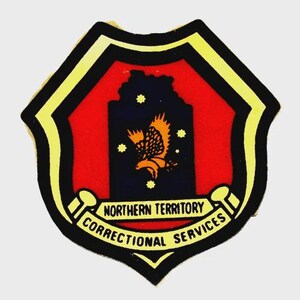 NORTHERN TERRITORY Australia Correctional Service Police Patch Printed 3.5” 4F (3)