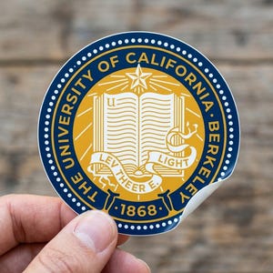 University of California Berkeley Logo Sticker Waterproof Vinyl Cal Bears Decal
