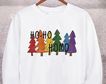 ho ho homo christmas jumper