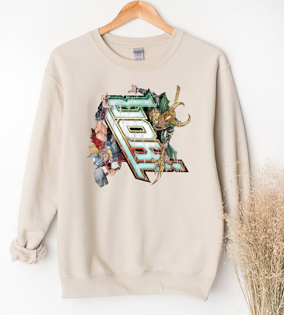 Marvel Thor Vs. Loki Comic Book T-shirt 