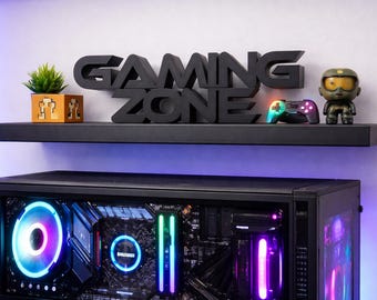 Personalised Gaming Zone Sign | Gamer Room Decor