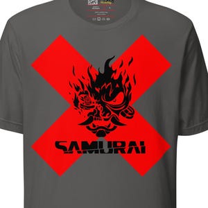Cyberpunk 2077 inspired The Ballad of Buck Ravers True Fan Samurai Tshirt